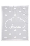 Nordstrom Baby Chenille Blanket In White- Grey Dream