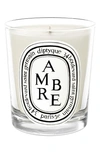 DIPTYQUE AMBRE (AMBER) SCENTED CANDLE, 6.5 OZ,AB