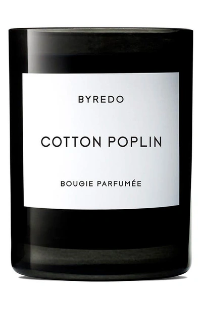 Byredo Home Fragrance Candle Cotton Poplin 240gr In Cttnppln
