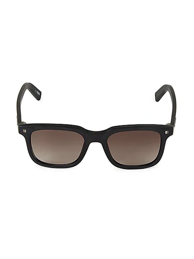 Ermenegildo Zegna 51mm Square Sunglasses In Black