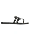 SAM EDELMAN Cara Patent Leather Thong Sandals,0400011414570