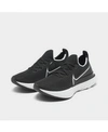 Nike React Infinity Run Flyknit Running Shoe In Black/white