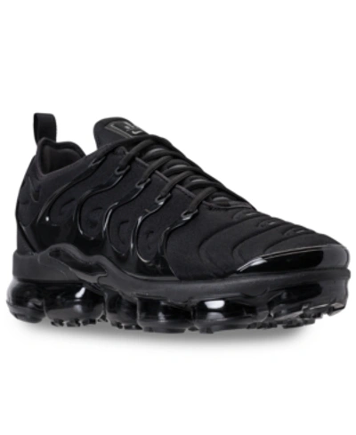 Nike Air Vapormax Plus Sneaker In Black