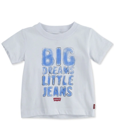 Levi's Kids' Baby Boys Short Sleeve Graphic Tee In White