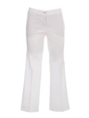 ALBERTO BIANI FLARED PANTS GABARDINE STRETCH COTTON,11355389