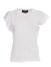 DSQUARED2 T-SHIRT ROUCHES,11355385