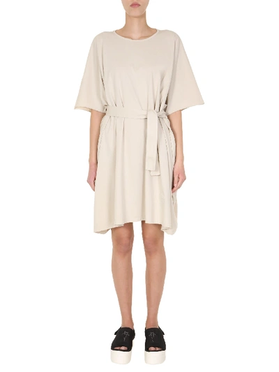 Drkshdw Minerva Tunic Dress In Beige