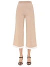 BOUTIQUE MOSCHINO CROPPED TROUSERS,03811103 1018
