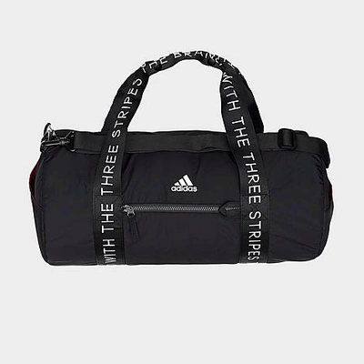 Adidas Originals Adidas Vfa Roll Duffel Bag In Black