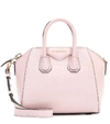 GIVENCHY ANTIGONA MINI CROC-EFFECT LEATHER TOTE,P00447207