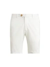 Ralph Lauren Eaton Stretch-cotton Shorts In White