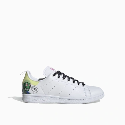 adidas gazelle silver green womens Hand-Painted Goku Adidas Stan Smith Sneakers – Dee Design main image 0