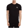 Karl Lagerfeld K.l. Patch Cotton Jersey T-shirt In Black