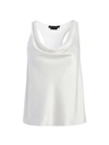 ALICE AND OLIVIA Harmon Racerback Drapey Tank Top