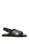 PRADA PRADA CROSSOVER LOGO SANDALS