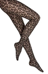 WOLFORD LEOPARD SPOT TIGHTS,014765