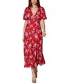 BETSEY JOHNSON FLORAL MAXI DRESS