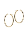 SPINELLI KILCOLLIN WOMEN'S 2-PIECE 18K YELLOW GOLD DIAMOND HOOP EARRINGS,400012531821