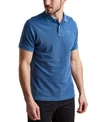 Barbour Tartan Piqué Embroidered Polo Shirt In Marine Blue
