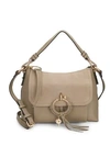 See By Chloé Women's Small Joan Leather Shoulder Bag In Motty Grey