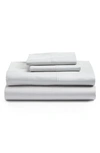 Nordstrom At Home 400 Thread Count Organic Cotton Sateen Sheet Set In Grey Vapor