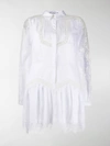SELF-PORTRAIT LACE PANEL SHIRT DRESS,SS2004115252059