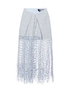 JACQUEMUS Jacquemus Woven Fringed Skirt