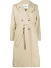 AVA ADORE DOUBLE BREASTED TRENCH COAT