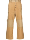 MARNI PATCHWORK UTILITY TROUSERS