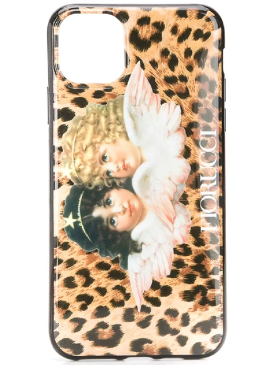 Fiorucci Leopard Iphone 11 Pro Max Case In Brown