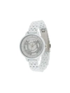 KARL LAGERFELD EMBELLISHED FACE WATCH