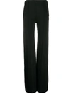 VALENTINO PIPED SEAMS FLARED TROUSERS
