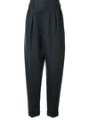MAISON MARGIELA LOOSE-FIT TAPERED TROUSERS