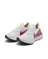 Nike Women's React Infinity Run Flyknit Running Sneakers From Finish Line In Plttnt/black