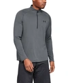 Under Armour Tech 2.0 Half Zip Sweat In Dark Gray In 012 Pitch
