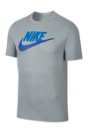 Nike Swoosh Logo T-shirt In 73 Ptclgy/dprylb