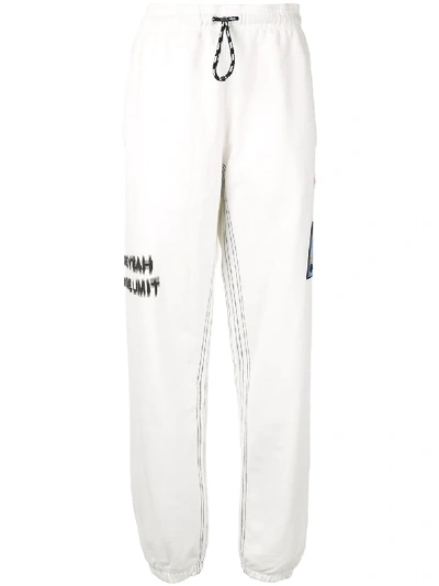 Adidas Originals By Alexander Wang 灰白色“you For E Yeah Exceed The Limit”运动裤 In White