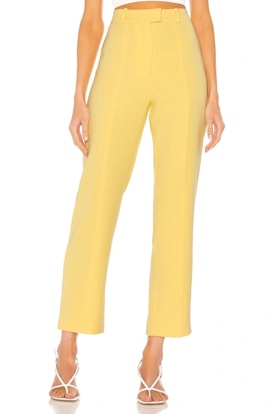 Lovers & Friends Margo Pant In Buttercup Yellow