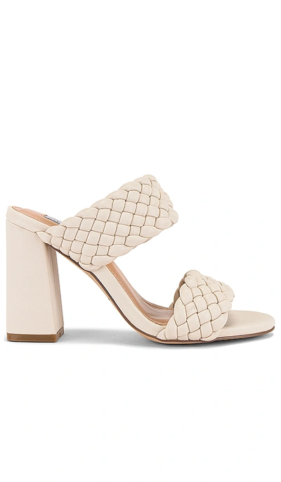 Steve Madden Tangle Quilted Mule In Off White