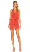 Michael Costello X Revolve Izzy Mini Dress In Coral