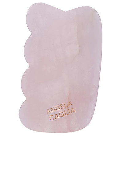 Angela Caglia Skincare Rose Quartz Gua Sha Lifting Tool In N,a