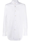 Kiton Classic Cotton Shirt In White
