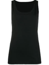 Wolford Aurora Crewneck Stretch-jersey In Black