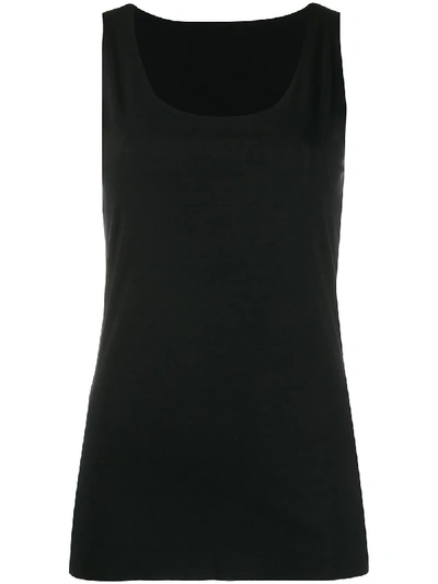 Wolford Aurora Biodegradable Modal-blend Tank Top In Black