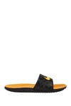 Nike Kawa Slide Sandal In 013 Black/lsrorg