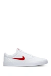 Nike Sb Charge Slr Sneaker In 103 White/unvred