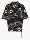 MASTERMIND JAPAN BANDANA PRINT COTTON SHIRT,MW20S04SH01114948576