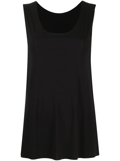 Wolford Women's 7005 Black Aurora Crewneck Stretch-jersey