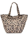 LOEFFLER RANDALL CLAIRE LEOPARD-PRINT TOTE