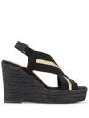 Castaã±er Federica Sandals In Black